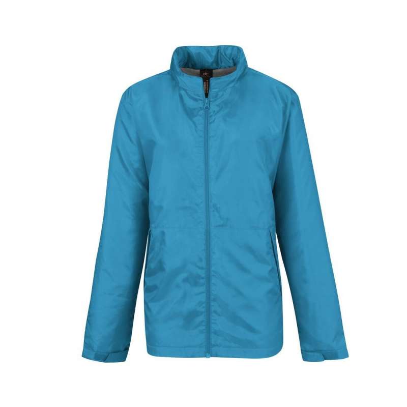Veste coupe-vent doublée micropolaire femme à prix de gros - B&C à prix grossiste