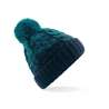 Gorro ombré com pompom e forro de pele - Gorro a preço grossista Gorro ombré com pompom e forro de pele - Gorro a preço grossista