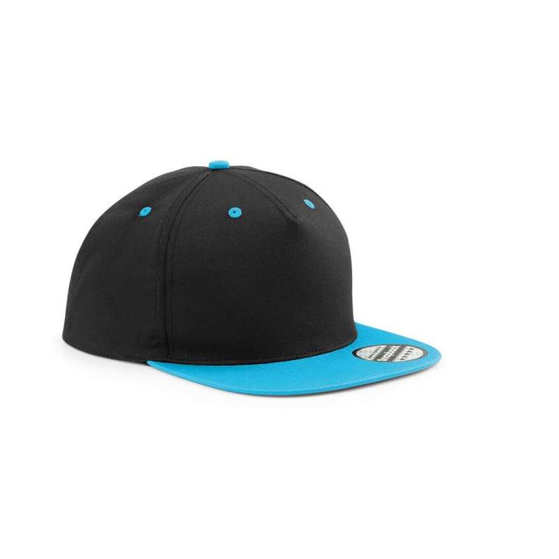 Casquette 5 pans avec visière contrastée à prix grossiste - Casquette à prix de gros