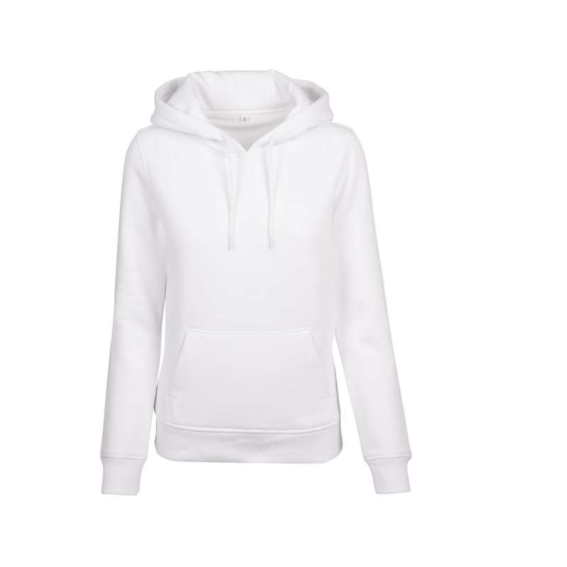 Sweat femme à capuche lourd - Textile à prix grossiste
