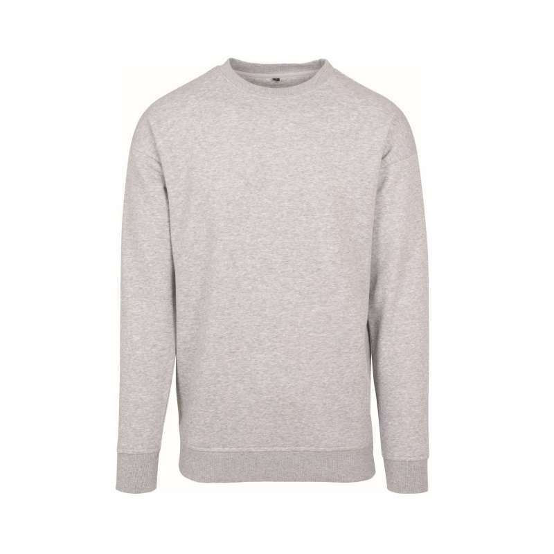 Sweat Clássico Masculino Col Redondo Azul - Têxtil a preço grossista