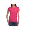 Tee-shirt donna allungato con cuciture doppie - T-shirt a prezzi all'ingrosso