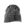 Gorro de malha com emblema - Cinza - Gorro a preço grossista Gorro de malha com emblema - Cinza - Gorro a preço grossista