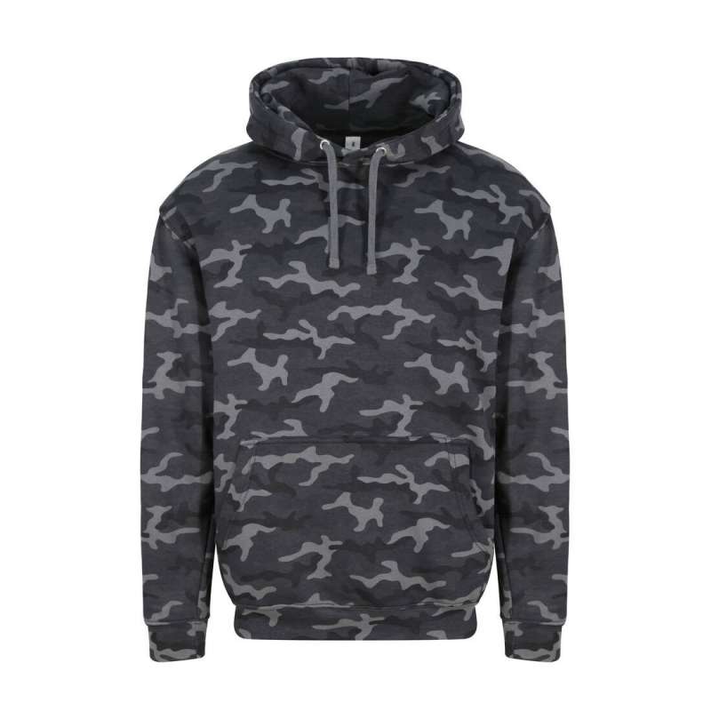 Camouflage Kapuzensweatshirt mit Kängurutasche - Textilien zu Großhandelspreisen