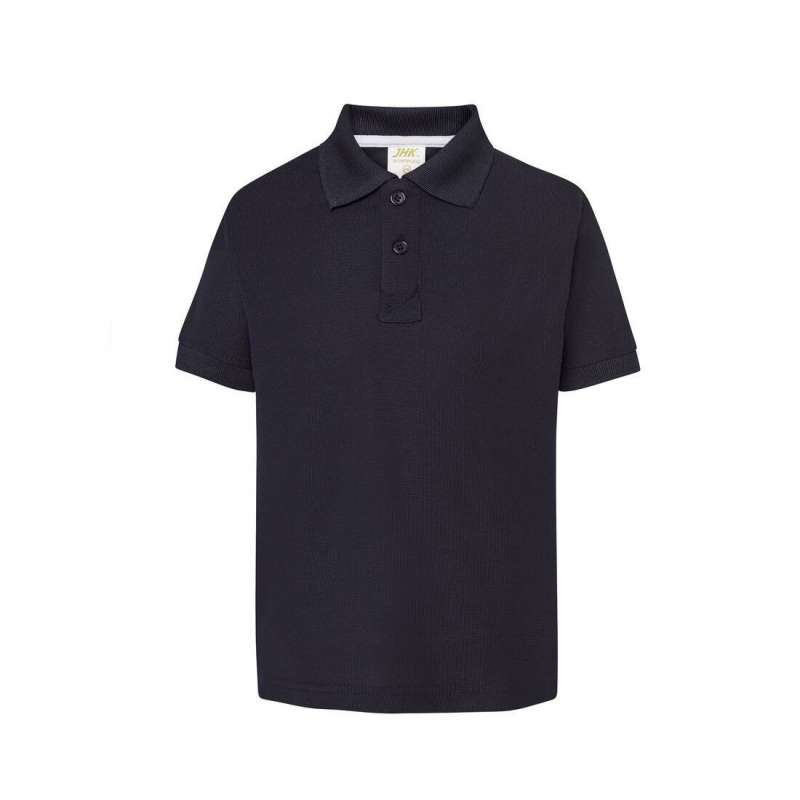 Polo de desporto infantil com fendas laterais - Têxtil infantil a preço grossista