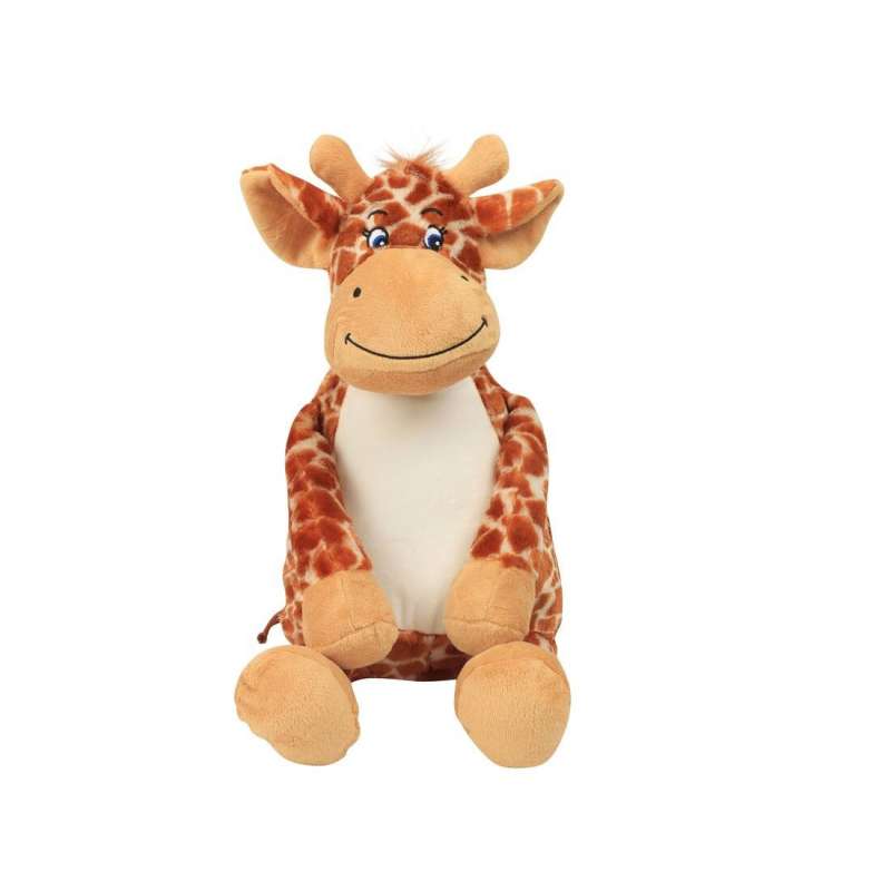 Giraffa de peluche com fecho traseiro a preço grossista - Jogos e brinquedos a preço grossista