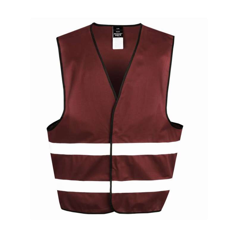 Gilet di sicurezza in poliestere grigio - Gilet di sicurezza a prezzi all'ingrosso