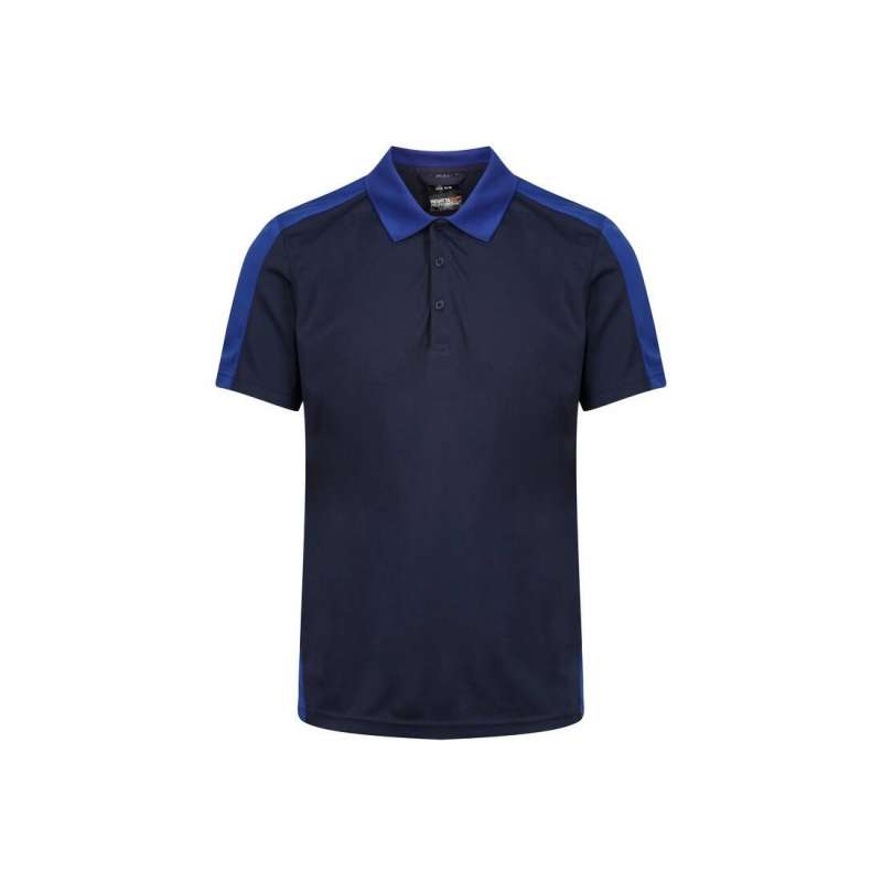 Polo mit Kontrastkragen, schnell trocknend, kurzarm - Polo zu Großhandelspreisen
