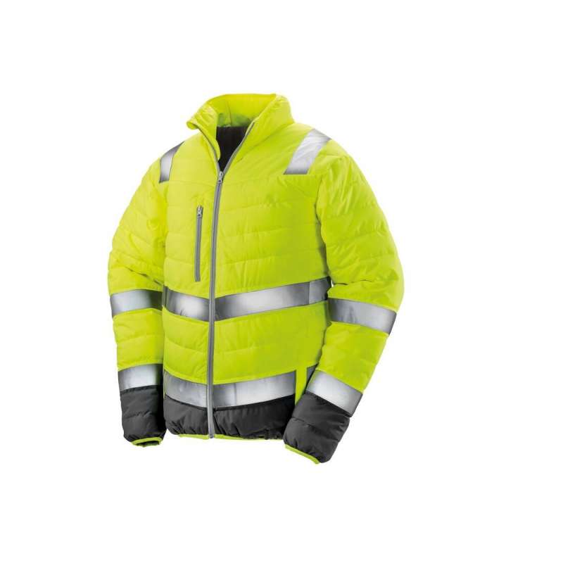 Veste matelassée haute visibilité - Vêtement de sécurité à prix grossiste