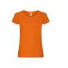 Tee-shirt donna col rotondo slim fit - T-shirt donna a prezzi all'ingrosso