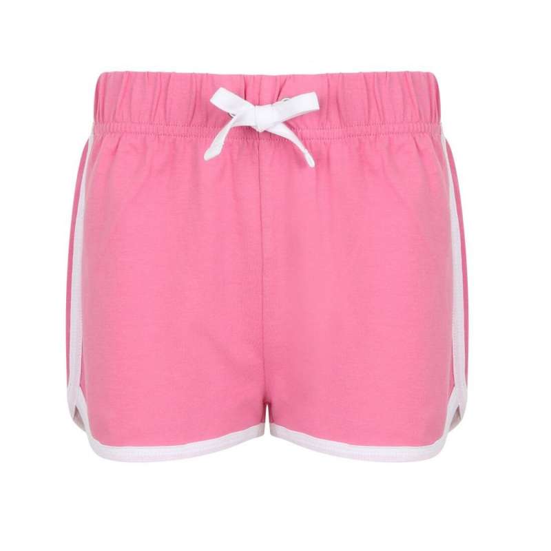 Korte retro kindervariant met elastische taille tegen groothandelsprijzen - Artikel voor kinderen tegen groothandelsprijzen