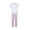 Pigiama bambino t-shirt bianco e pantaloni - Sottovesti a prezzi all'ingrosso