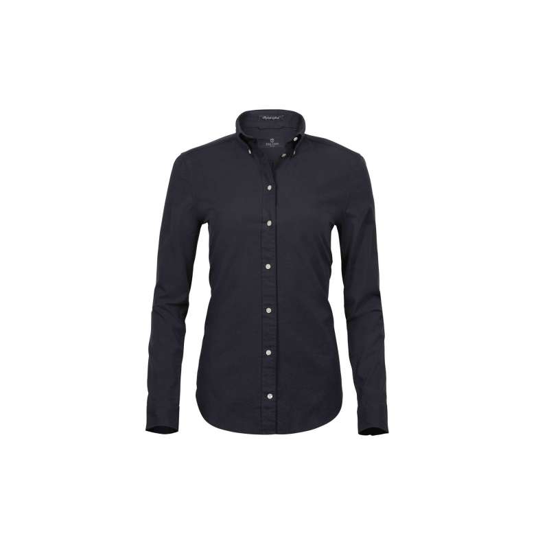 Camisa oxford mujer ajustada 2 plis - Camisa mujer a precios de mayorista