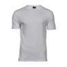 T-shirt ajustado masculino em algodão pré-rétrato - Materiais de escritório a preço grossista