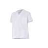 Túnica médica con cuello en V y 3 bolsillos - Blusa a precios de mayorista