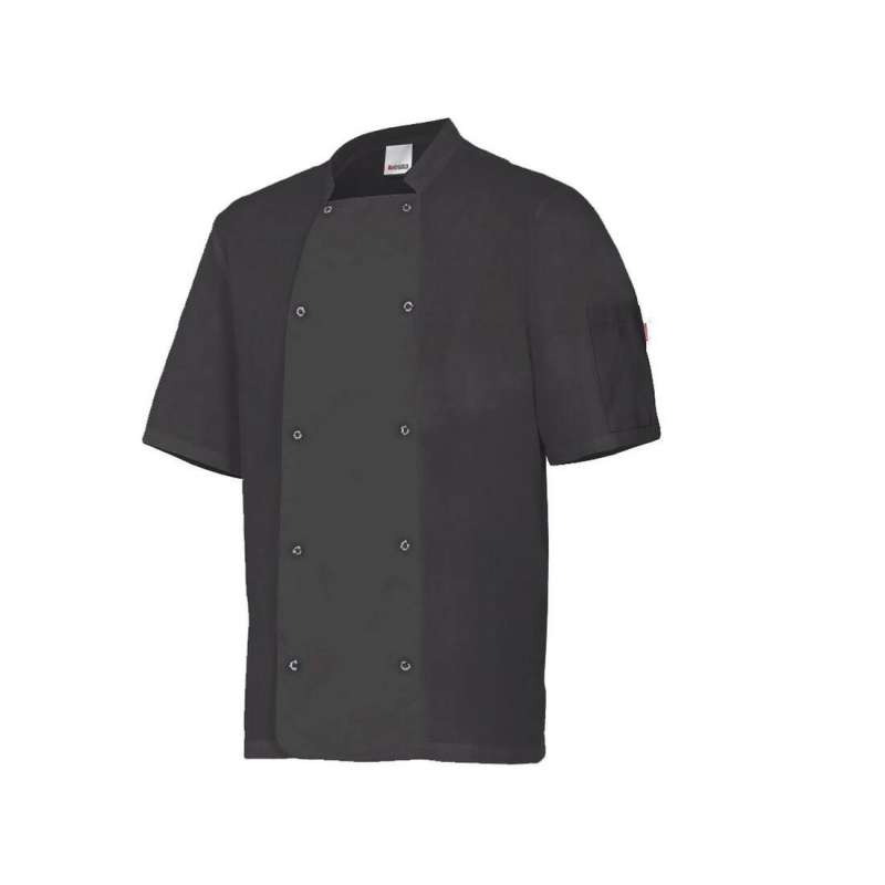 Veste de cuisinier mc avec boutons pression - Fourniture de bureau à prix grossiste