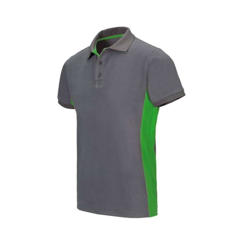 Kurzärmliges zweifarbiges Polo Shirt - Herren Polo zu Großhandelspreisen