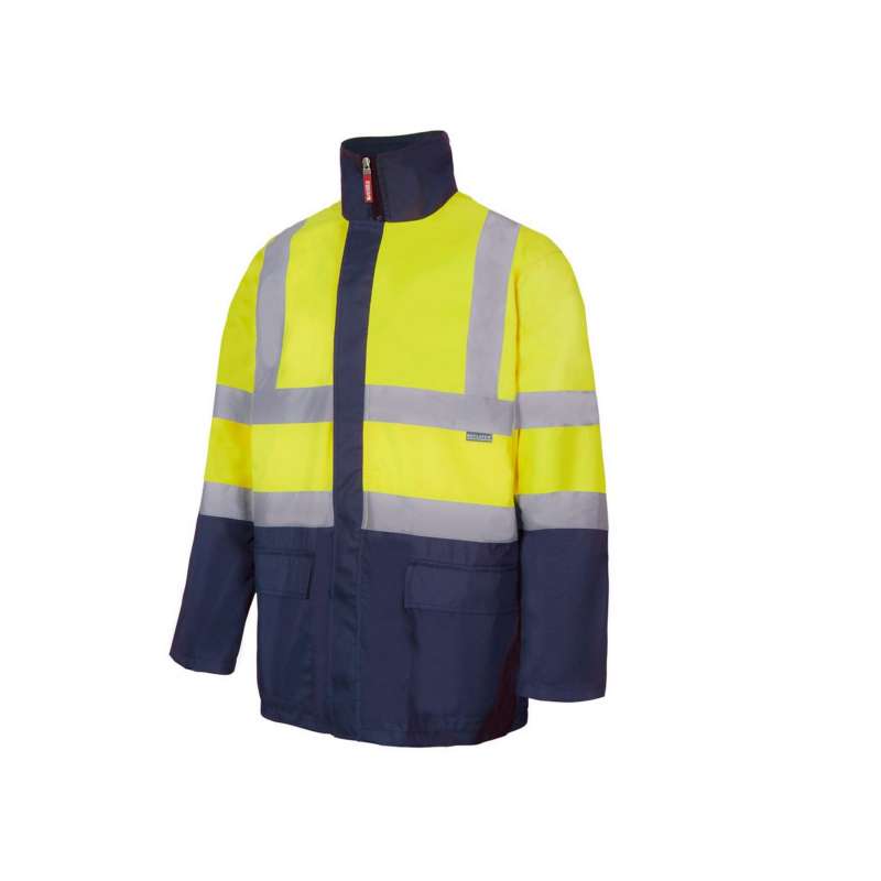 Parka 4 en 1 bicolore haute visibilité à prix de gros - Gilet de sécurité à prix grossiste