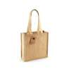 Compacte jute boodschappentas 30x30x12cm - Natuurlijk product tegen groothandelsprijzen