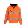 Hochsichtbare orange Warnjacke, Größe M-XXL - Büromaterial zu Großhandelspreisen