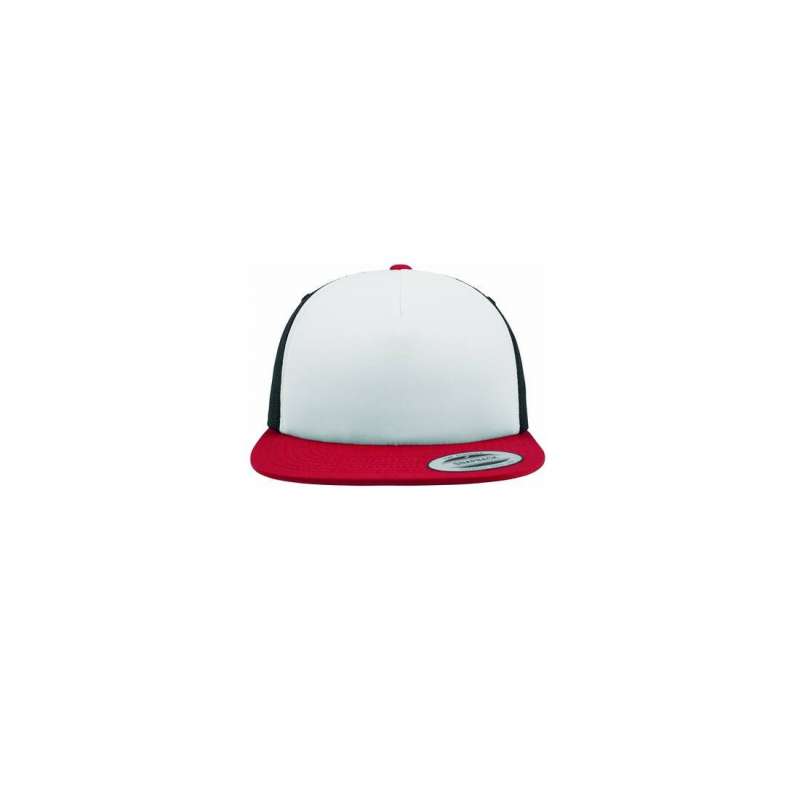 Gorra americana de 5 paneles visera plana - gorro de malla a precios de mayorista