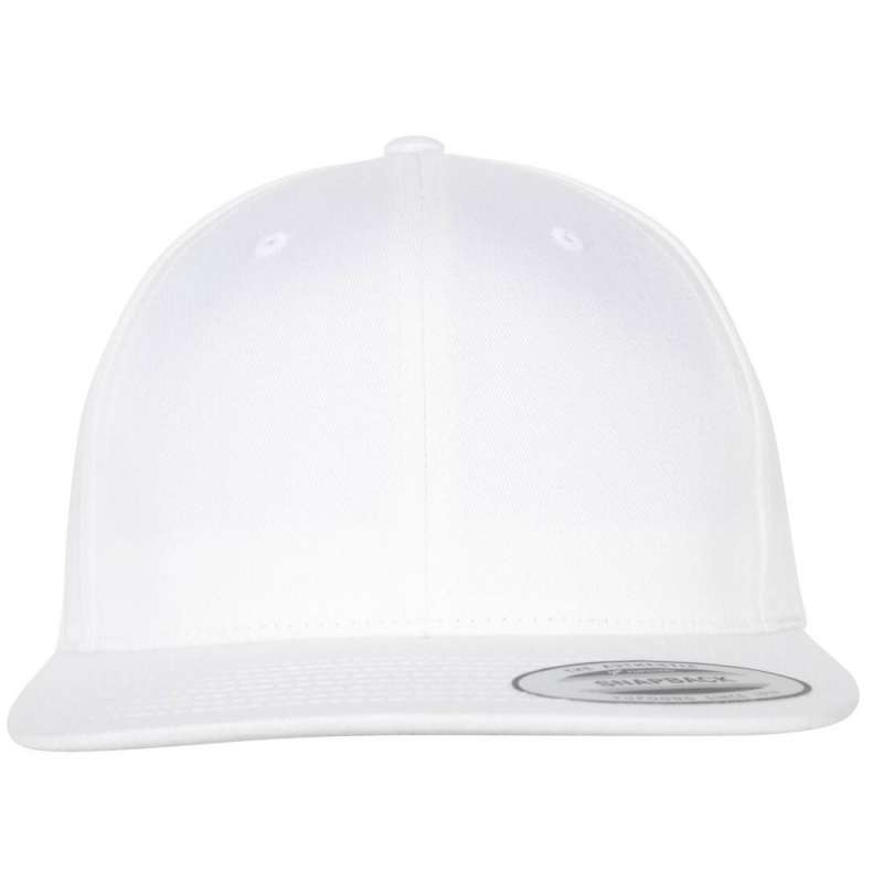 Boné snapback orgânico 6 painéis  visiera plana - Boné a preço grossista