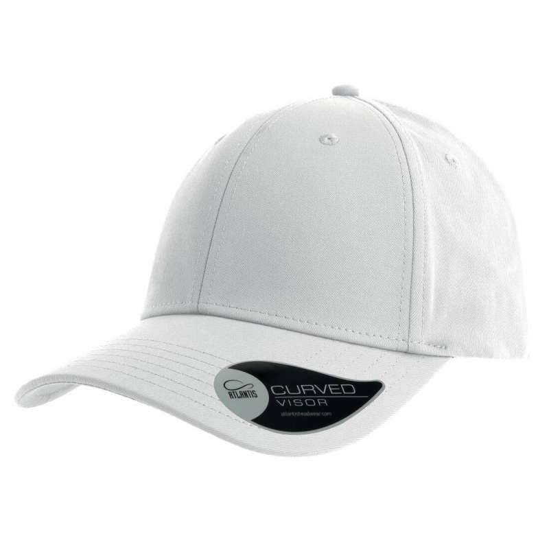 6-panel baseball cap med buet skygge - Kasket til engrospris