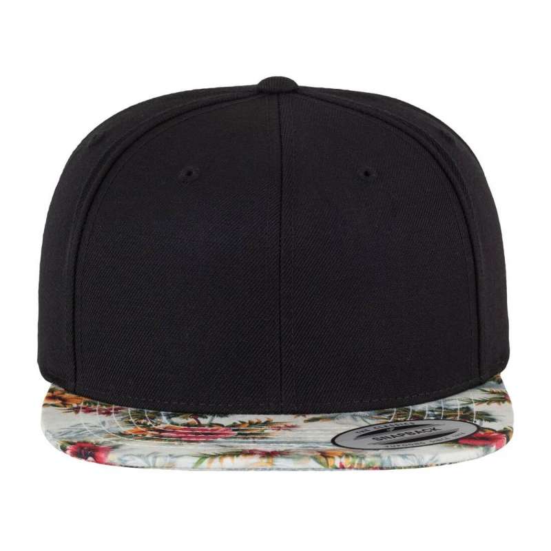 Casquette snapback motif fleuri à prix grossiste - Casquette à prix de gros