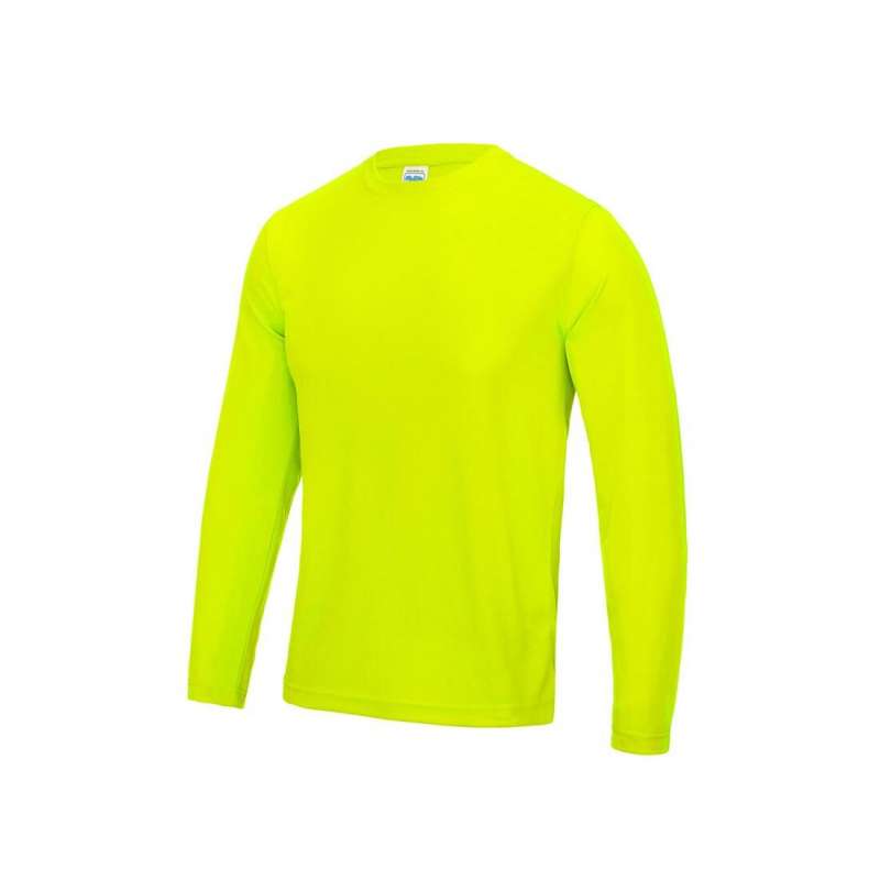 Camiseta larga de hombre 100% poliéster respirante a precios de mayorista - Camiseta deportiva a precios de mayorista