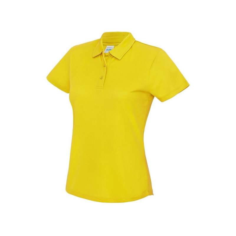 Dames polo 100% polyester ademend - Ademende polo tegen groothandelsprijzen