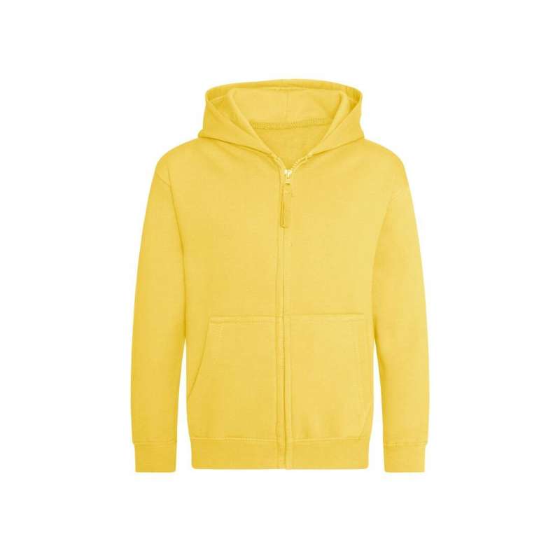 Børne sweatshirt med lynlås 280G til engrospris - Hoodie med hætte til engrospris