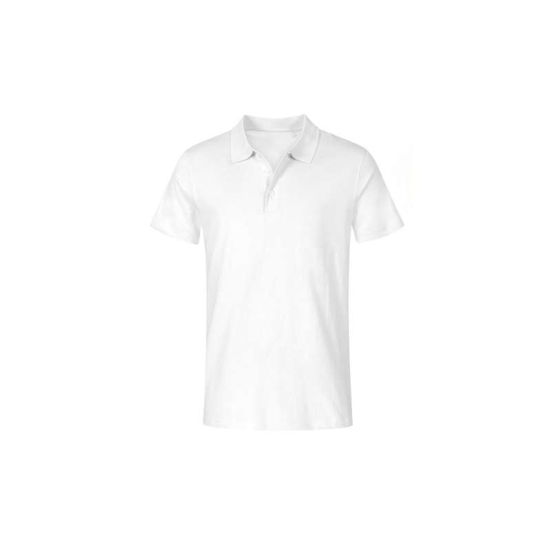 Polo heren jersey stof met 3 knopen - Polo met korte mouwen tegen groothandelsprijzen