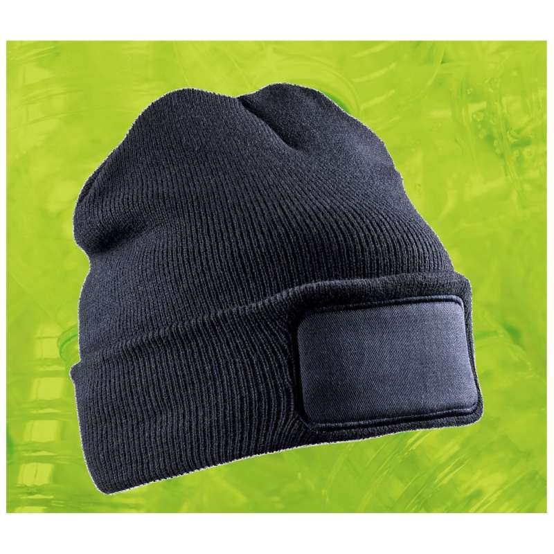 Bonnet en polyester recyclé - Accessoire recyclable à prix de gros