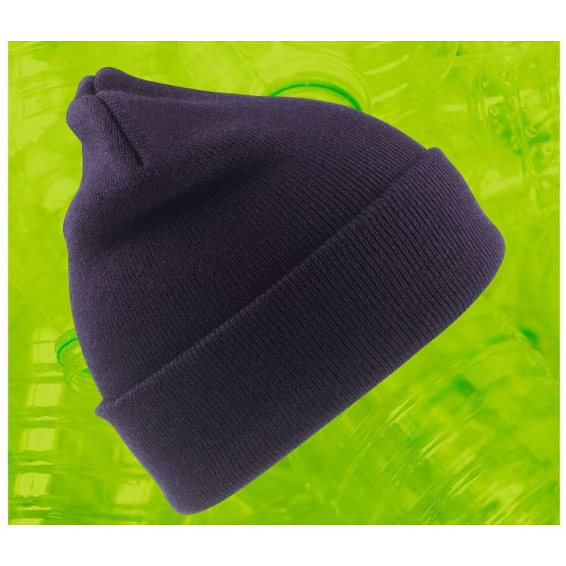 Bonnet épais en polyester recyclé - Bonnet à prix grossiste