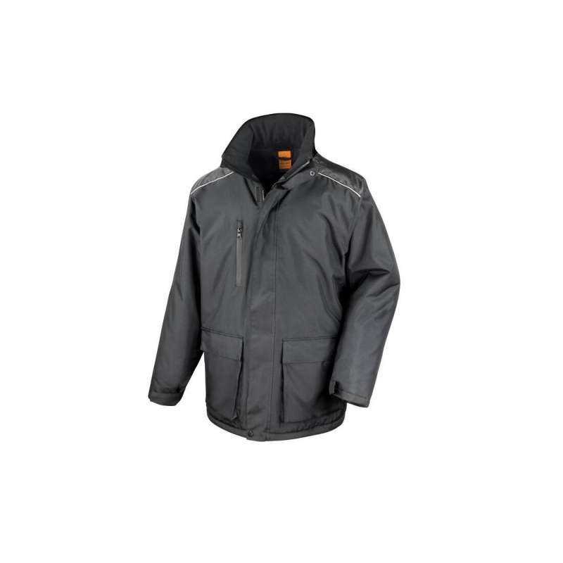 Gevoerde parka met verstelbare capuchon tegen groothandelsprijzen - Parka tegen groothandelsprijzen