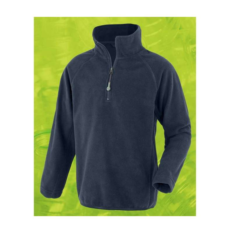 Polaire infantil con cremallera, reciclada 12 botellas - Accesorio reciclable a precios de mayorista