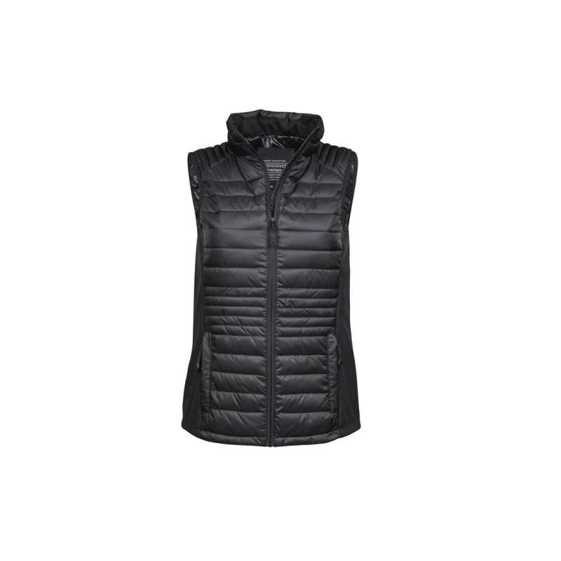 Bodywarmer bi-matière femme - Bodywarmer à prix de gros
