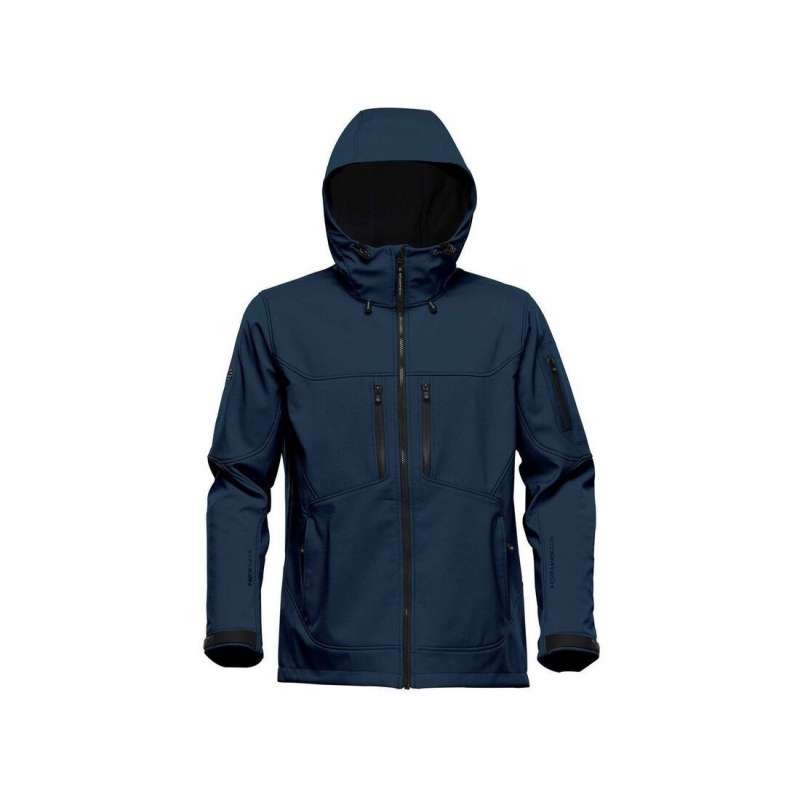 Giacca softshell a cappuccio 3 strati  - Giubbotto a prezzi all'ingrosso