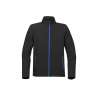 Heren softshell jack 2-lagig, zwart - Blouson tegen groothandelsprijzen