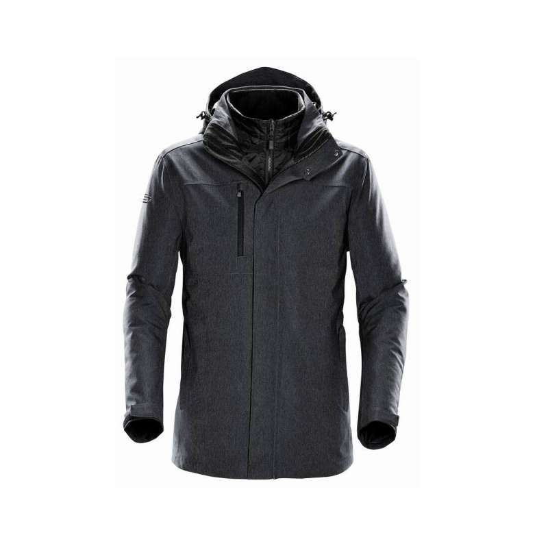 Parka masculina 3 em 1 impermeável ajustável a preço grossista - Parka a preço grossista