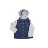 Chaqueta vaquera con capucha y bolsillos - chaqueta de denim a precios de mayorista