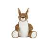 Peluche canguro con bolsillo zippé 30 cm - Peluche a precios de mayorista