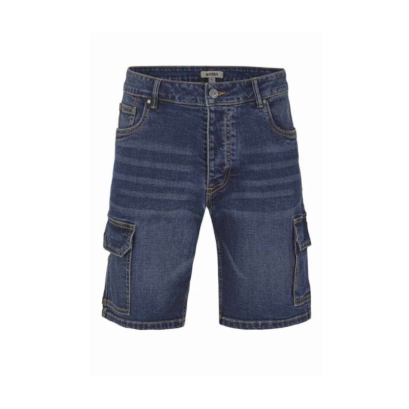 Short de jean slim con 8 bols - Bermudas a precios de mayorista