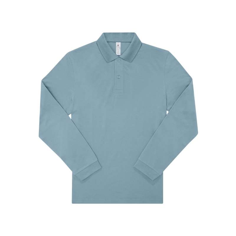 Polo hombre manga larga 210 cm piqué - Uniforme de colegio y instituto a precios de mayorista