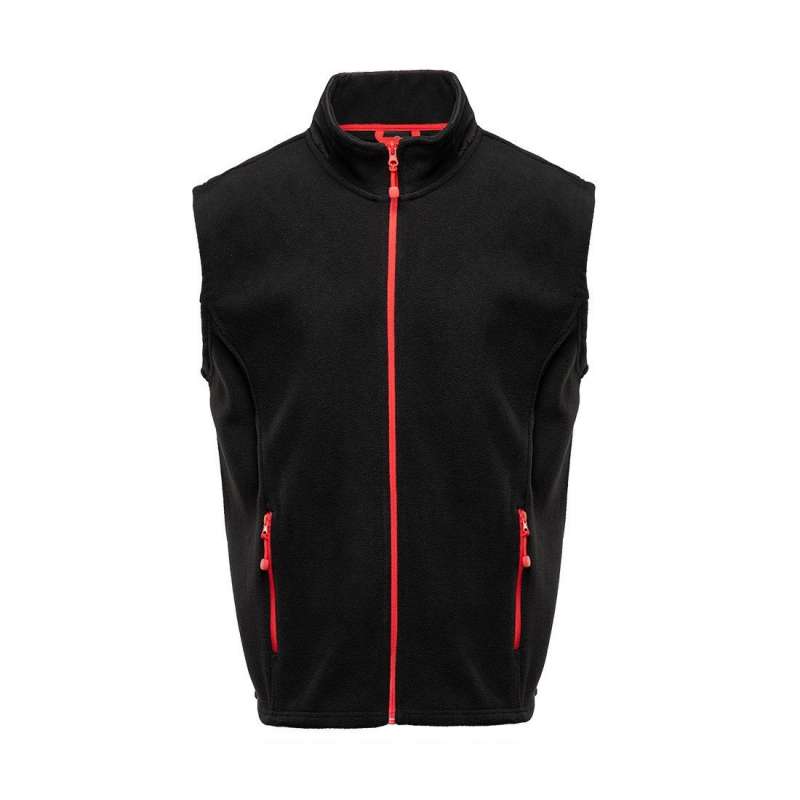 Bodywarmer polaire contrasté - Bodywarmer à prix de gros