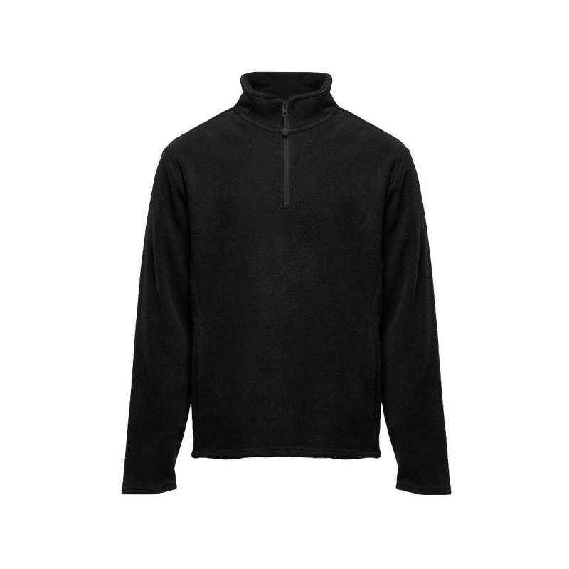Polaire col zippé contrasté à prix de gros - Veste polaire à prix grossiste