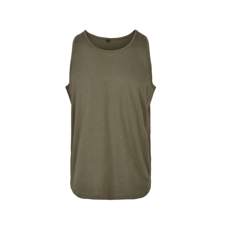 Sporty tanktop med rund hals til engrospris - Tanktop til engrospris