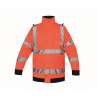 Wasserdichte Warnjacke Größe M, Orange - hochsichtbare Kleidung zu Großhandelspreisen