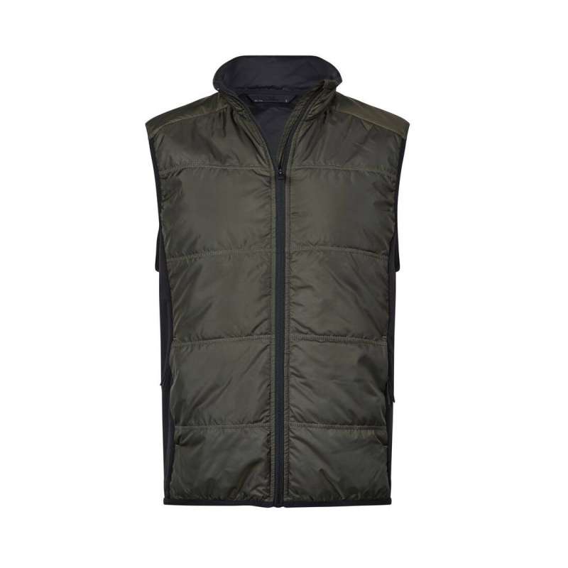 Bodywarmer bi-matière - Bodywarmer à prix de gros