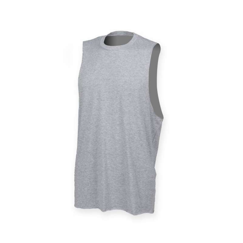 Heren tanktop met ruwe mouwen - Tanktop tegen groothandelsprijzen